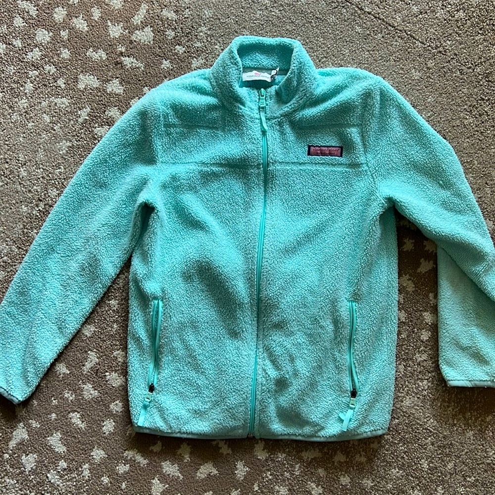 Vineyard Vines lightweight full zip fleece